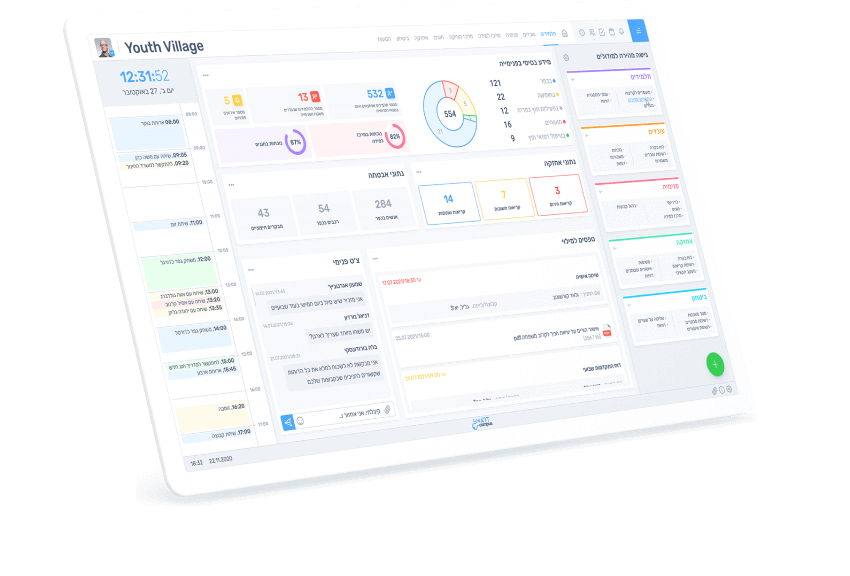 סמארט קמפוס, Smart Campus, מערכת ניהול ובקרה לכפרי נוער ופנימיות, כפר נוער, פנימיה, דיווח נוכחות, לוח בקרה, ניהול קבוצות, אישורי יציאה, חניכים, דיווח על אירוע חריג, מערכת לניהול פנימיות, ניהול אחזקה